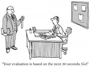 performance review in 30 seconds